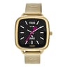 Rellotge smartwatch amb braçalet d'acer IPG daurat D-Connect