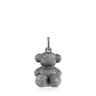 Colgante oso mediano de plata dark silver diamantada Bold Bear